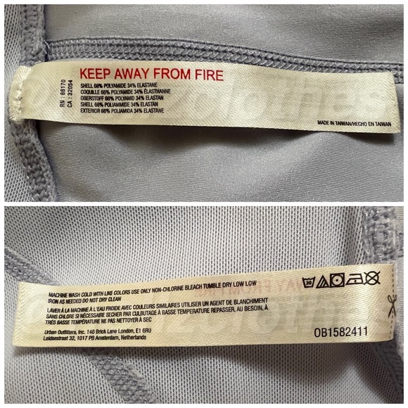 Free People NWOT Breakaway Onesie Halogen Blue XS - Picture 9 of 9